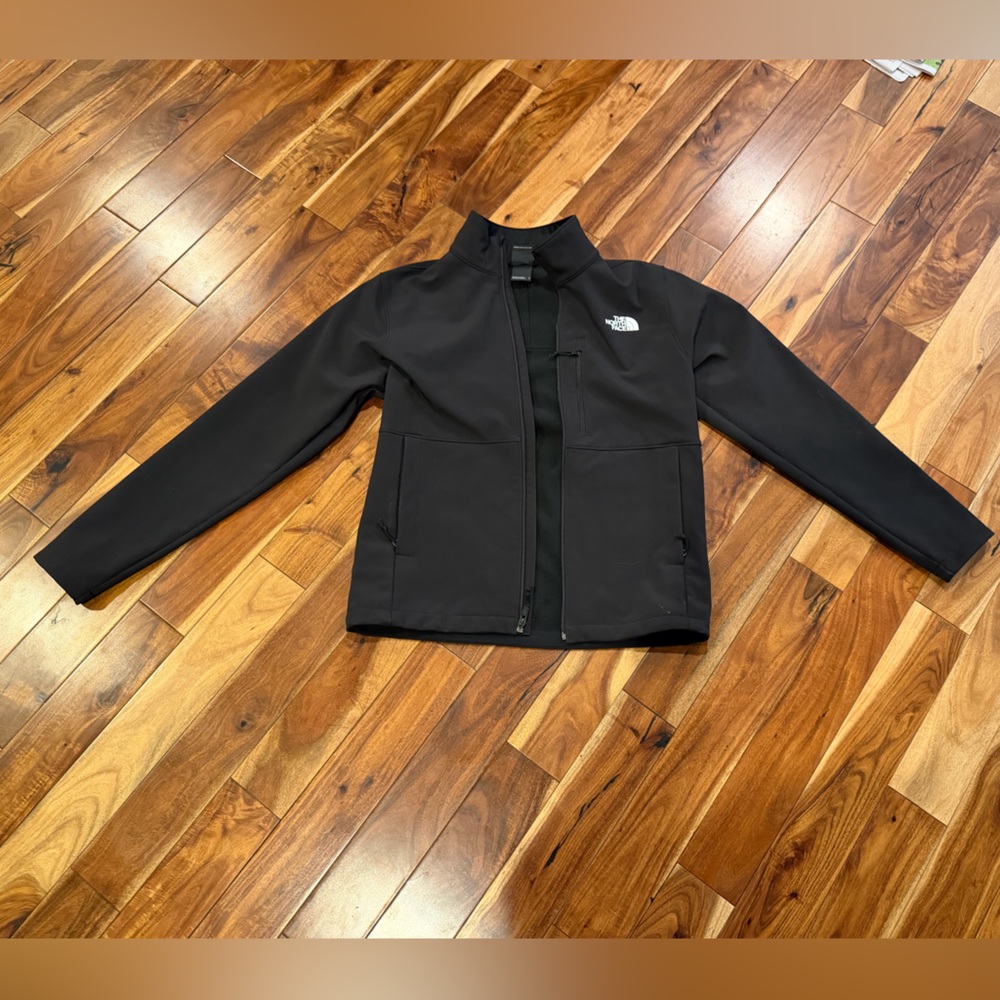 The North Face Black Full-Zip Jacket men's small worn once mint condition